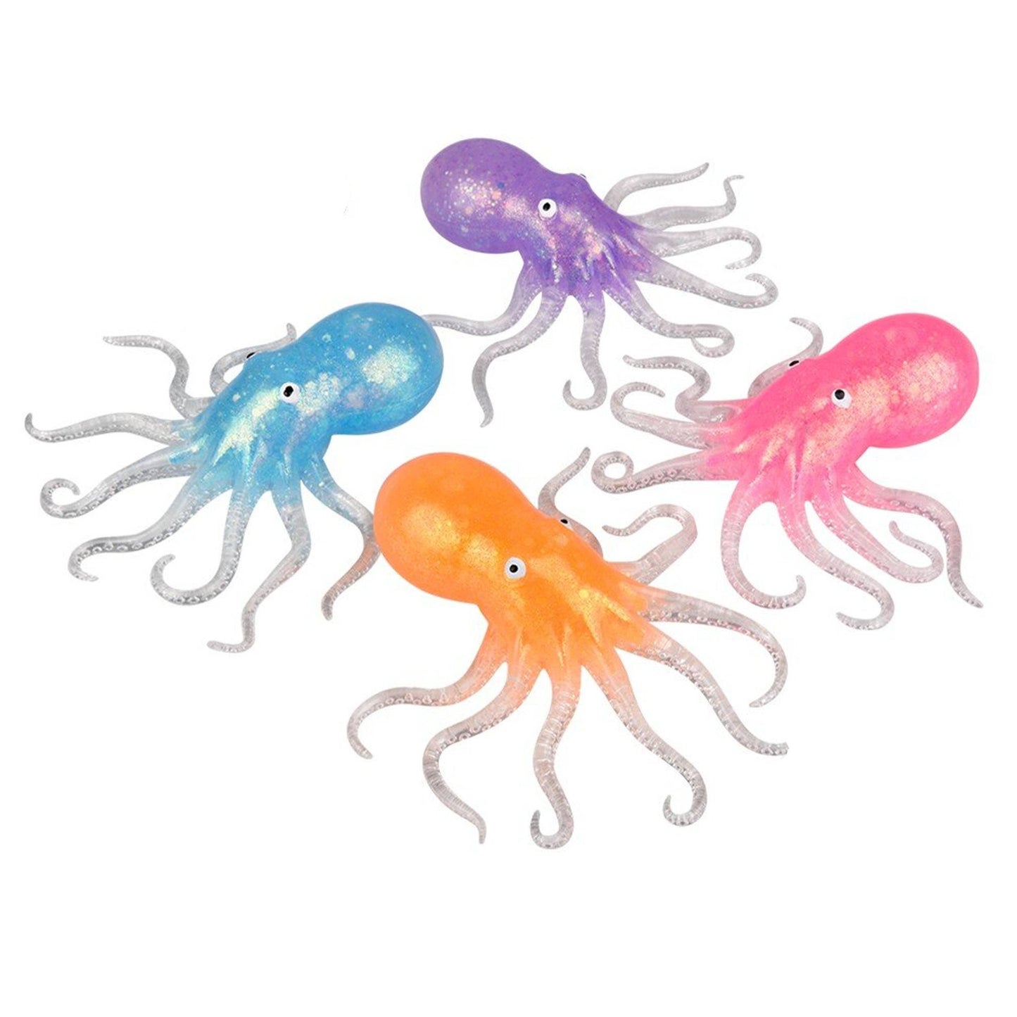 Octopus Soft Squeeze Fidget Kids Toy- Assorted