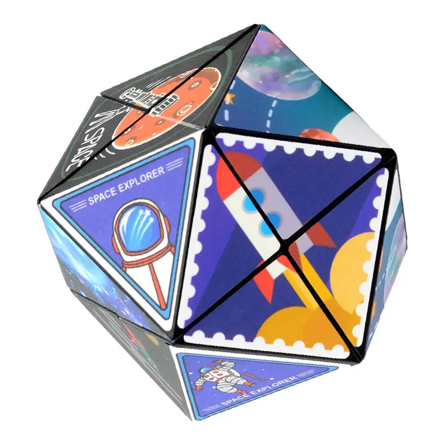 Magic Star Cube Fidget Kids Toys- Assorted