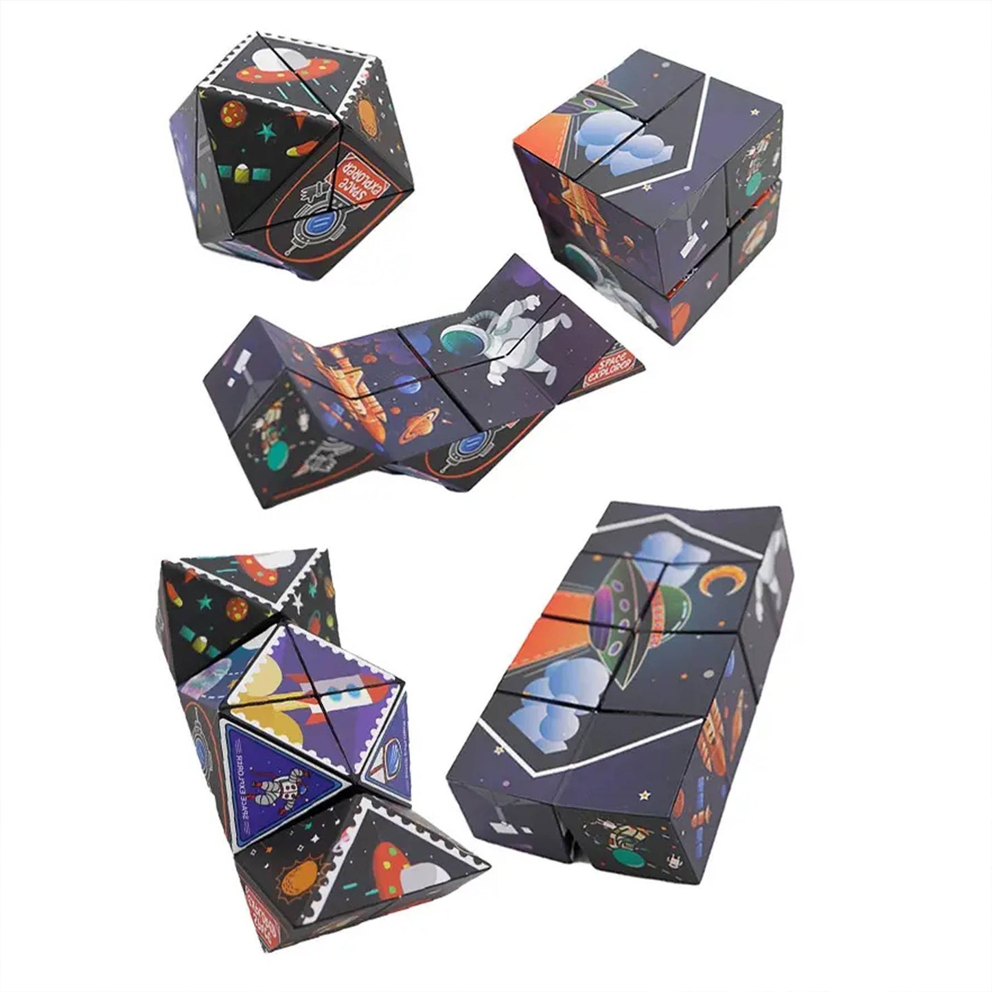 Magic Star Cube Fidget Kids Toys- Assorted