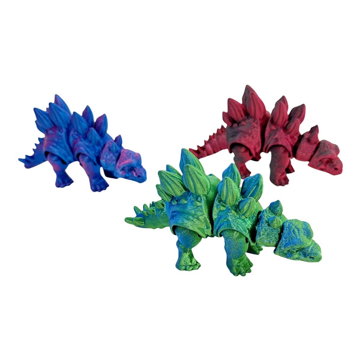 3D Print Chameleon Dinosaur Figure Toy