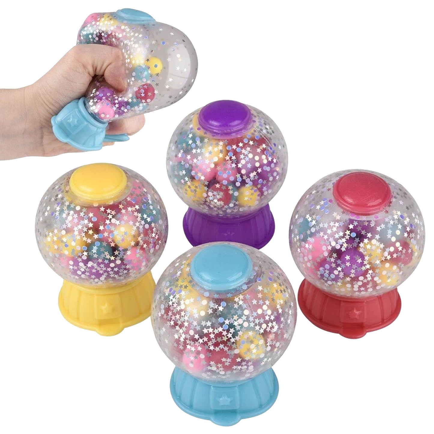 Gumball Squeeze Bead Machine Squeeze Kids Toy