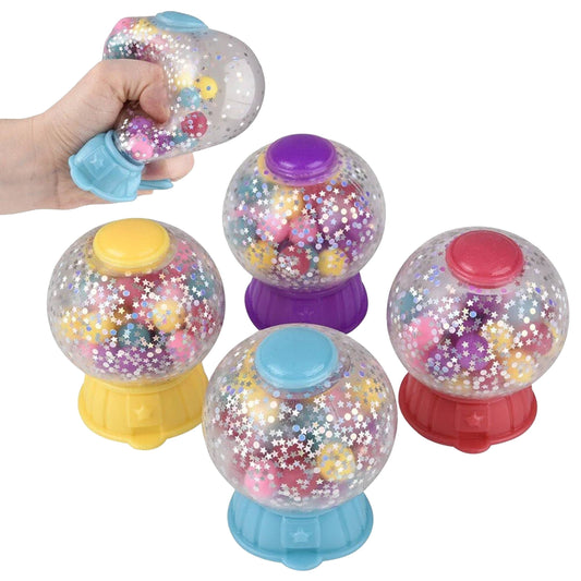 Gumball Squeeze Bead Machine Squeeze Kids Toy