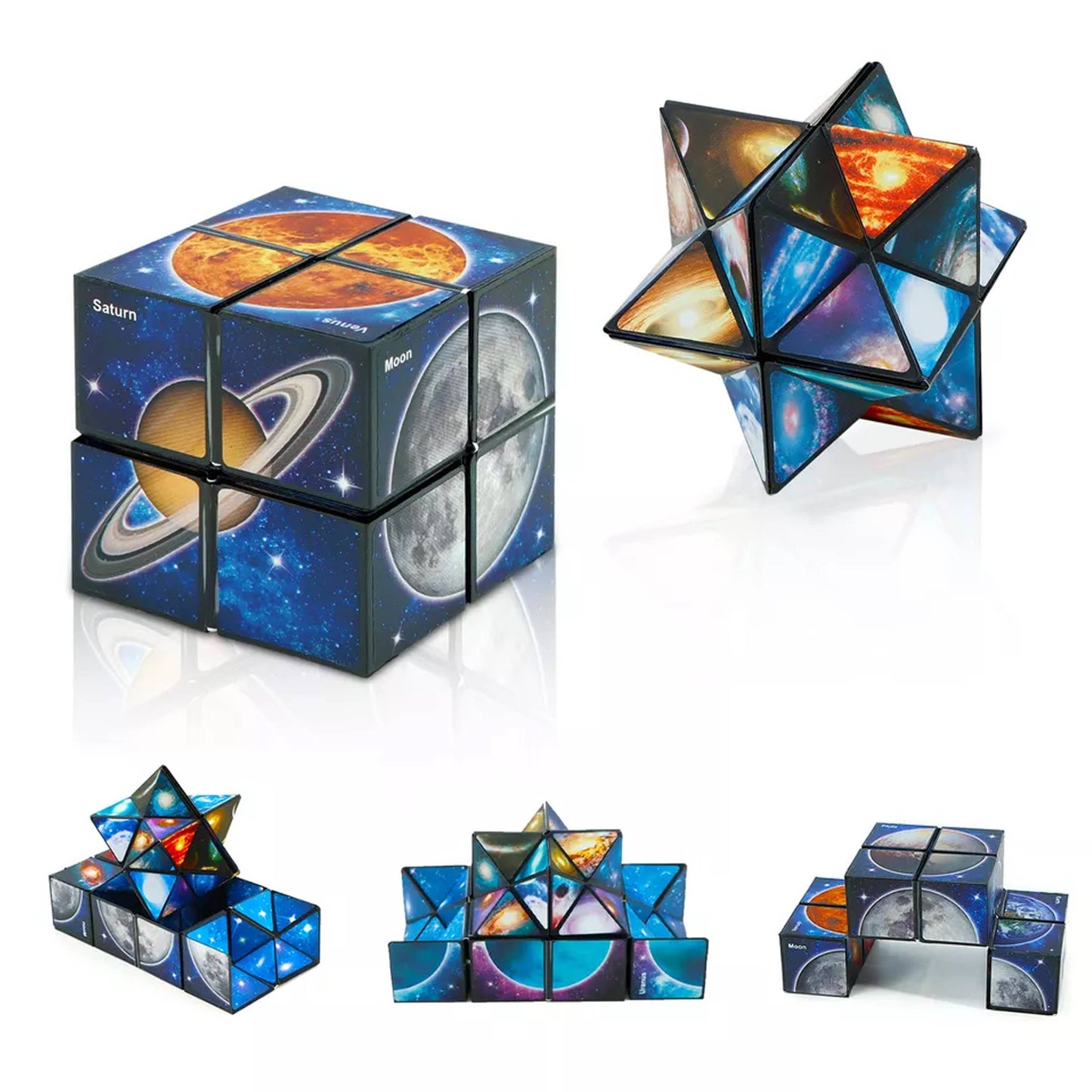 Magic Star Cube Fidget Kids Toys- Assorted