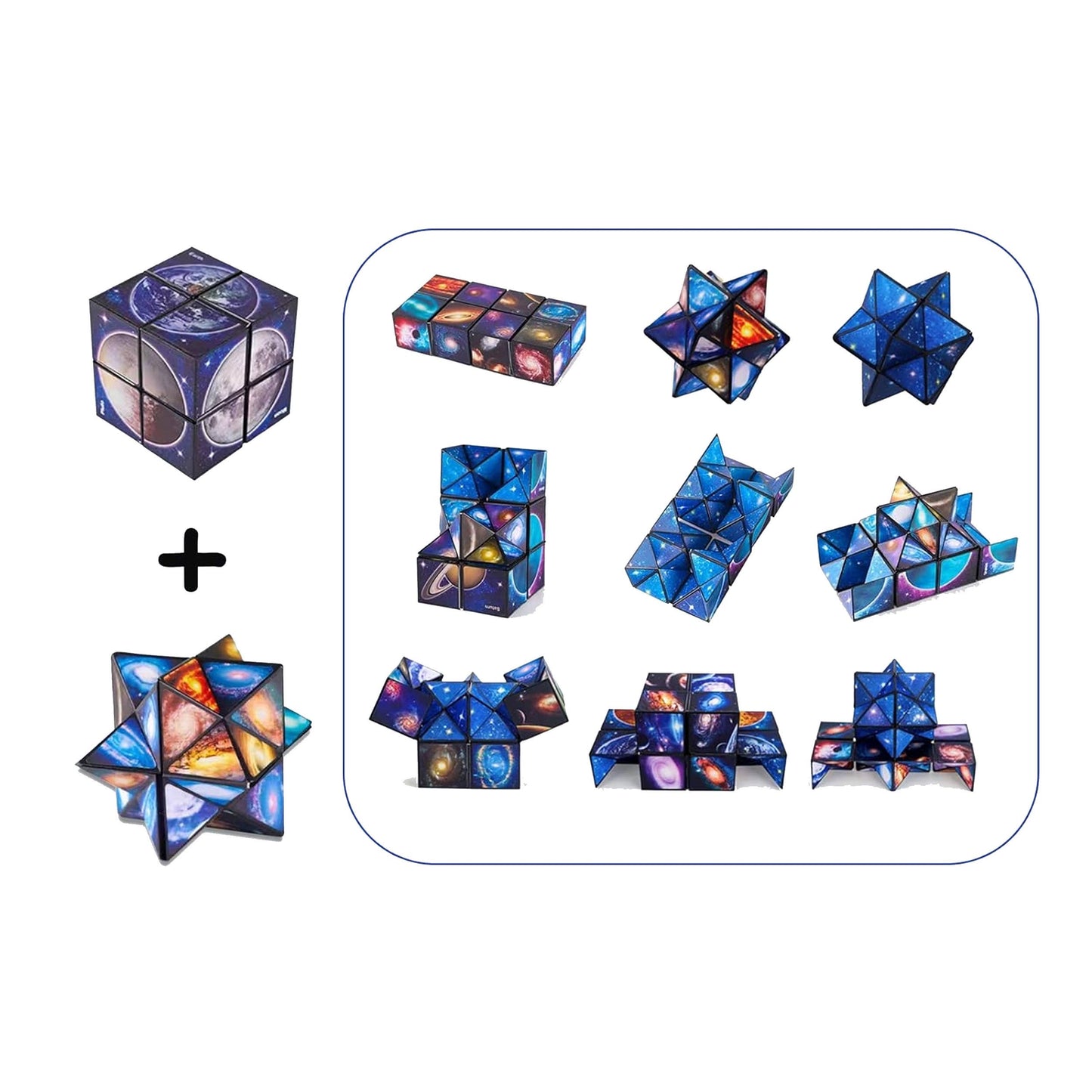 Magic Star Cube Fidget Kids Toys- Assorted