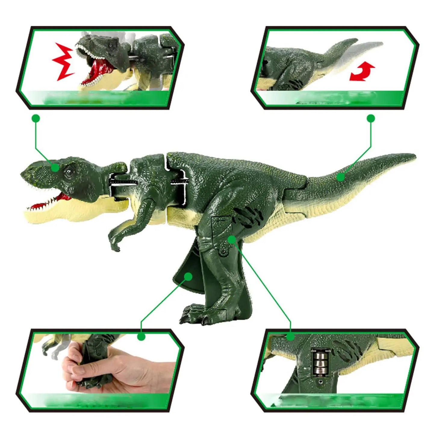 Dinosaur Sound Trigger T-Rex Fidget Kids Toy