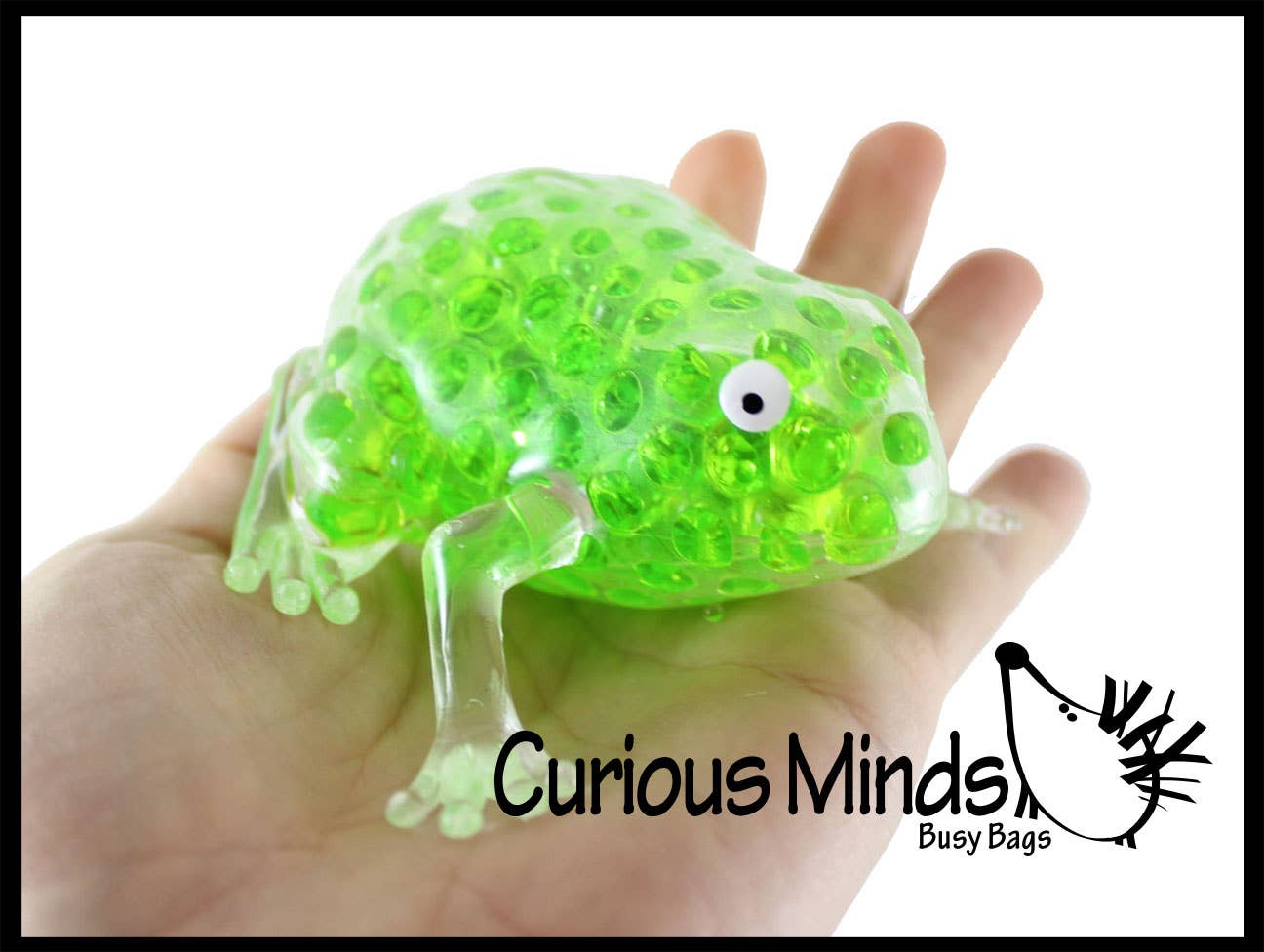 Frog Water Bead Filled Squeeze Stress Ball  -  Sensory, Stre