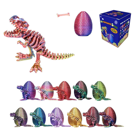 3D Printed Mystery Dino Egg