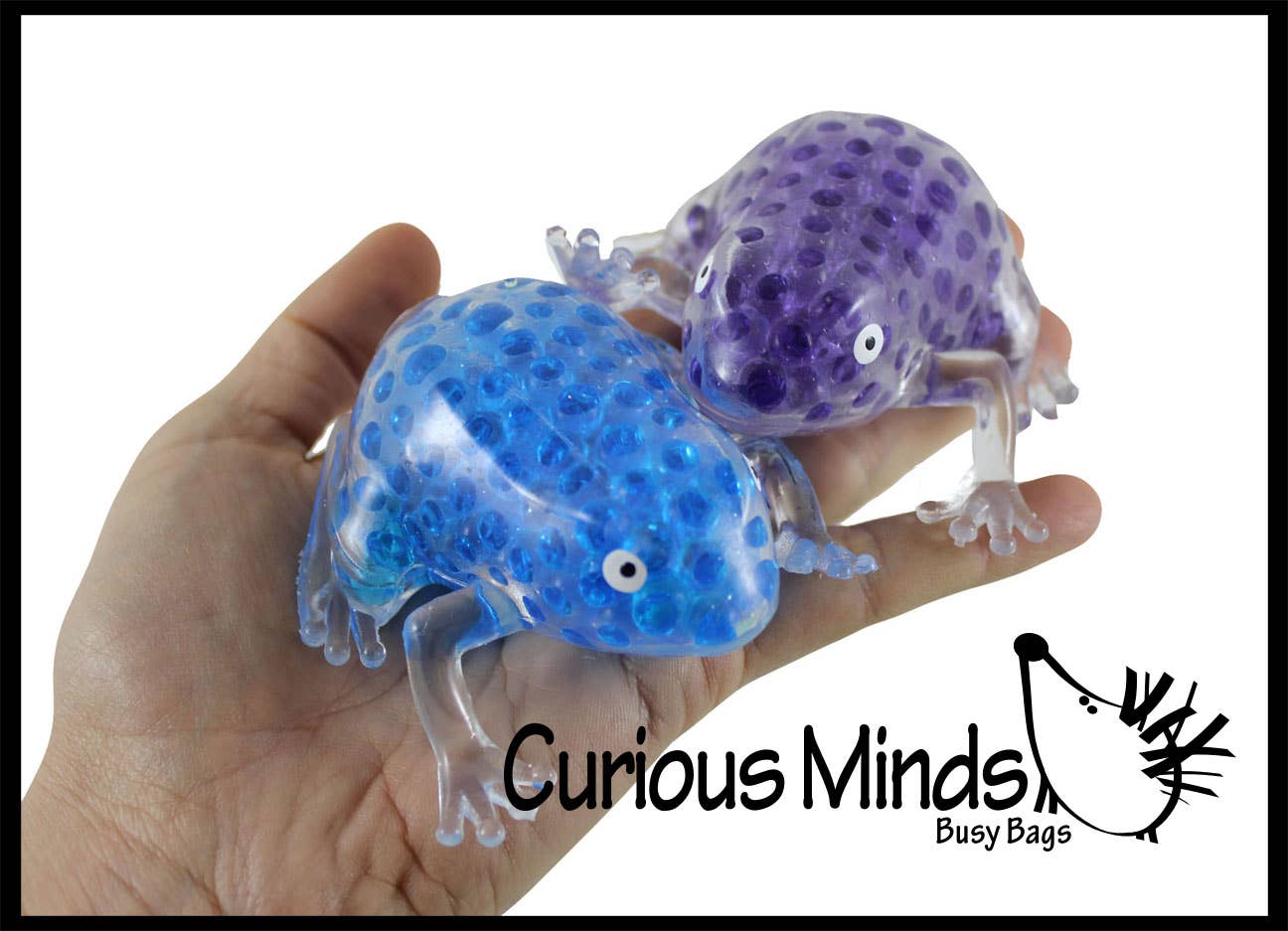 Frog Water Bead Filled Squeeze Stress Ball  -  Sensory, Stre