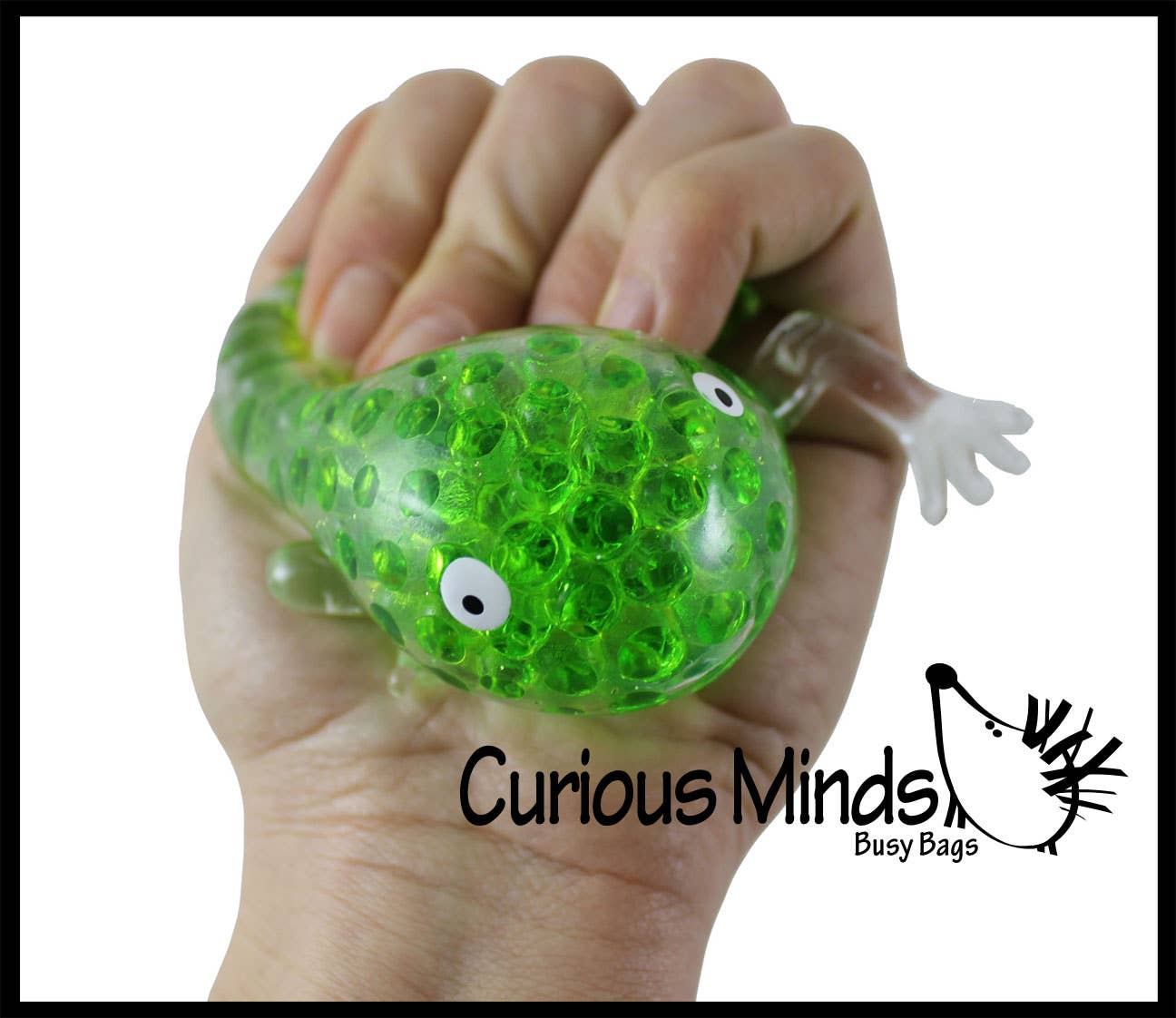 Frog Water Bead Filled Squeeze Stress Ball  -  Sensory, Stre